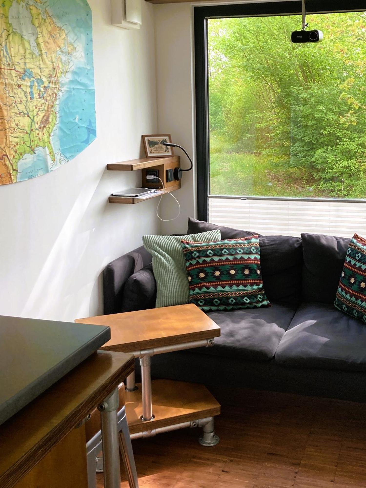 Tiny House Im Seecontainer Mit Parkplatz, Glasfaser, Netflix, Veranda Und Gehobener Ausstattung Κόμπουργκ Εξωτερικό φωτογραφία